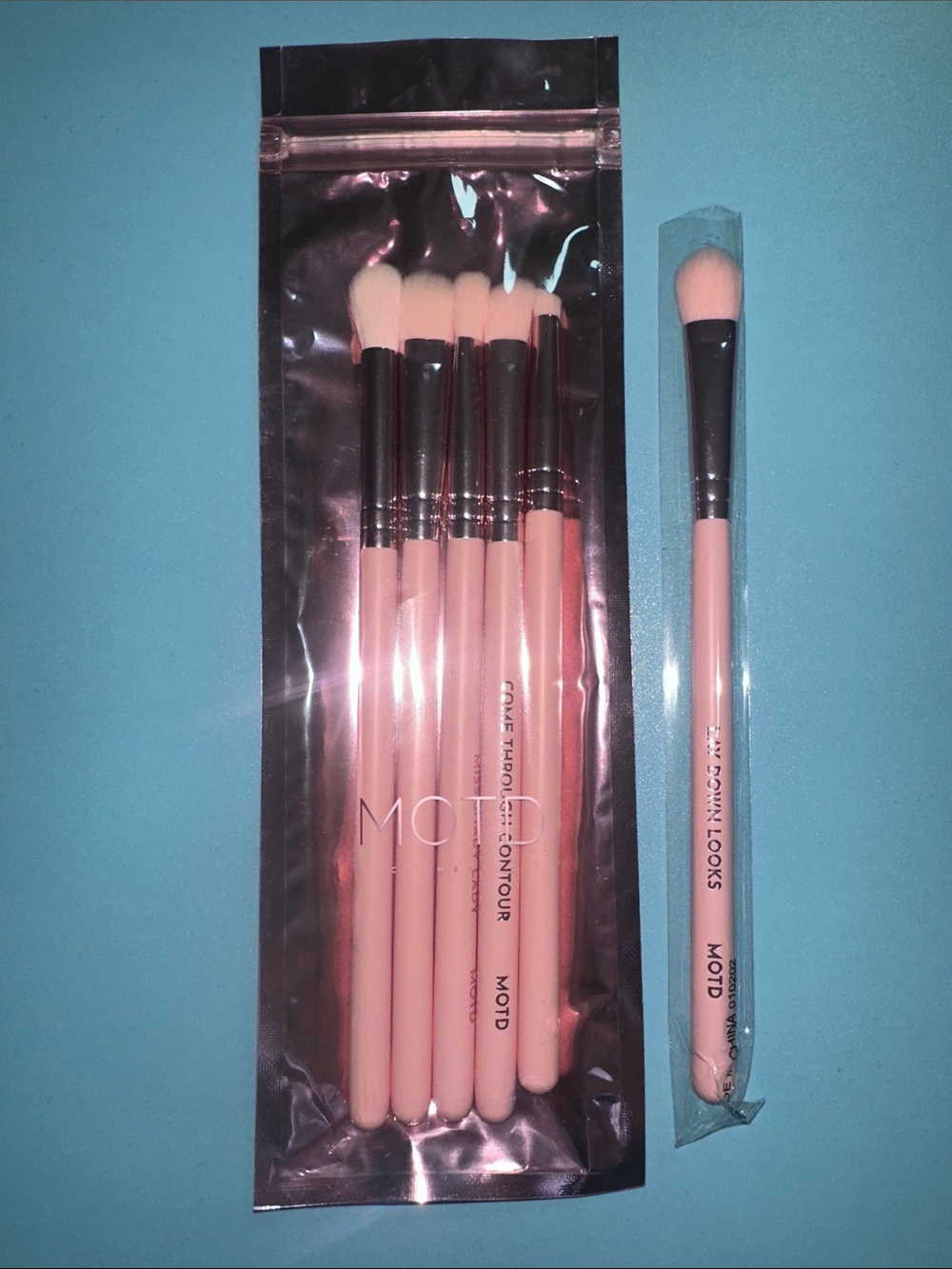 MOTD Cosmetics "In A Blush Blending" 5pc Eye Brush Set